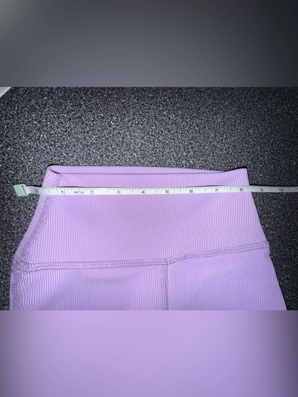 Five Dance Wear Lilac 2 Piece Crop Top Size YXL & High-Waist Leggings Size YL